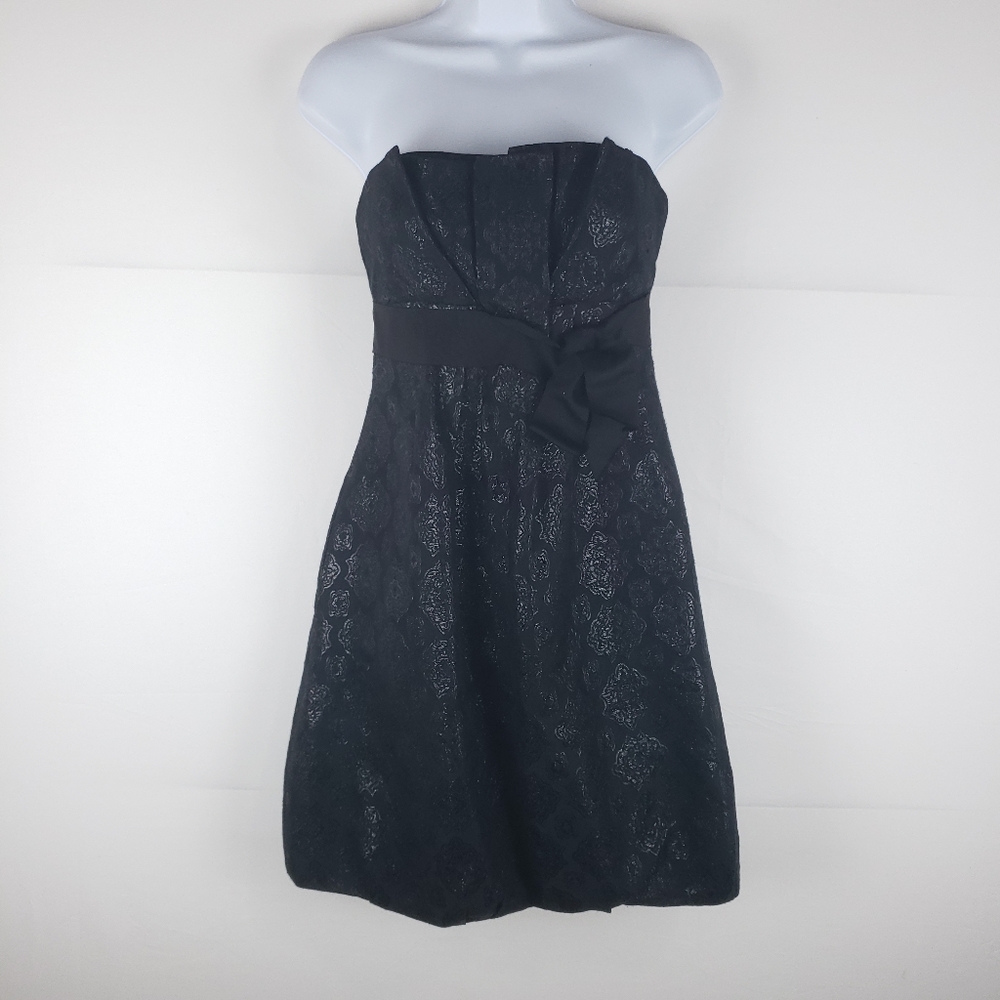 BCBGMAXAZRIA Black Strapless Dress - Picture 1 of 8